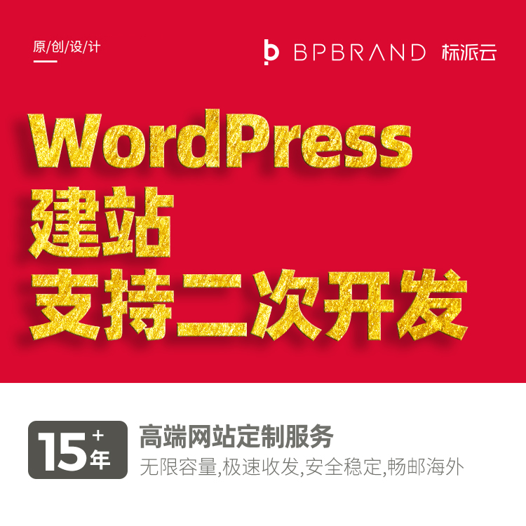 外贸品牌网站设计支持WordPrees二次开发13923486325