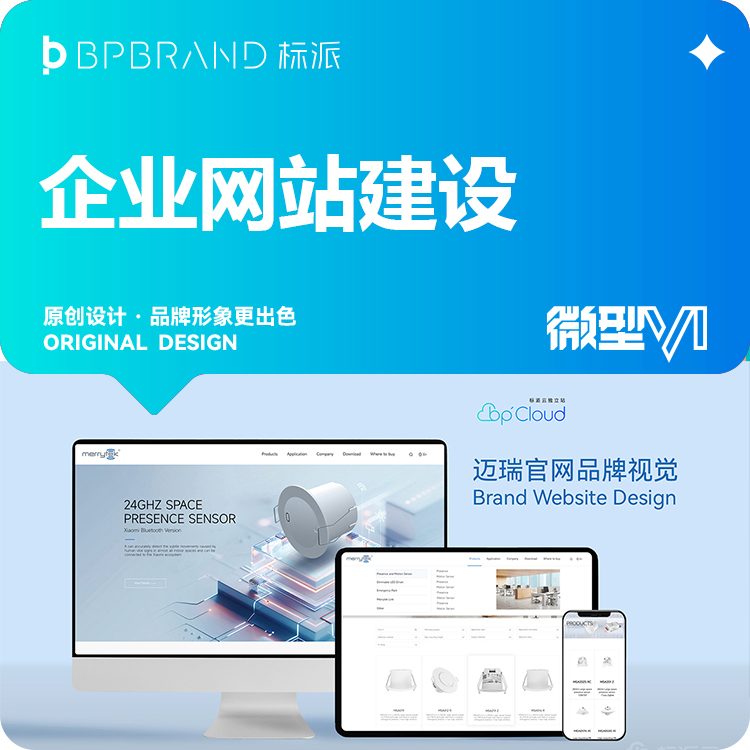 迈睿传感器品牌官网升级案例13923486325