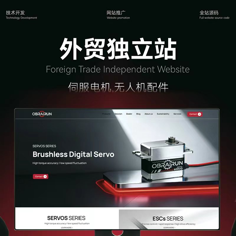伺服器外贸网站建设案例13923486325